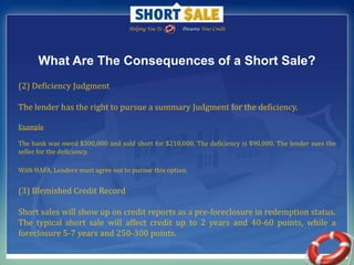 Helping You To                Preserve Your Credit What Must A Seller Do To Prepare For A Short Sale? The following is a checklist of what you need to gather to begin the process of a Short Sale. Hardship letter