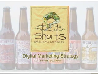 Digital Marketing Strategy 
BY NIKKI DUJARDIN 
 