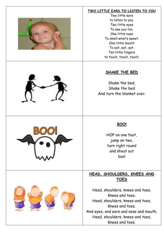 Little Ears Instructions.pdf Short s., r and f. p. | PDF
