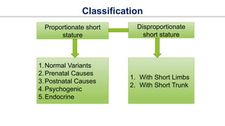 Short stature in children is an important burden of developing ...