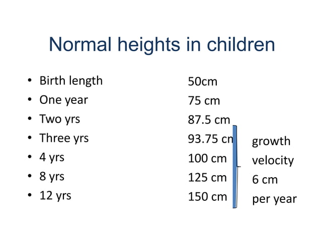 Small Height Problem Approach to child with short stature | PDF