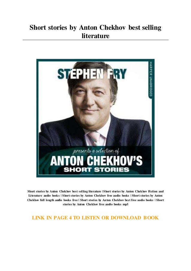 Short Stories By Anton Chekhov Best Selling Literature