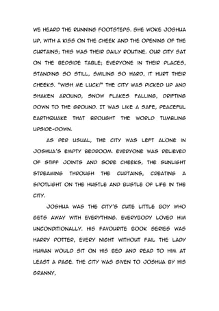 Creative Writing Short story