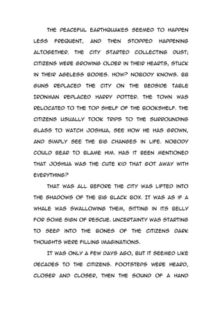 Creative Writing Short story