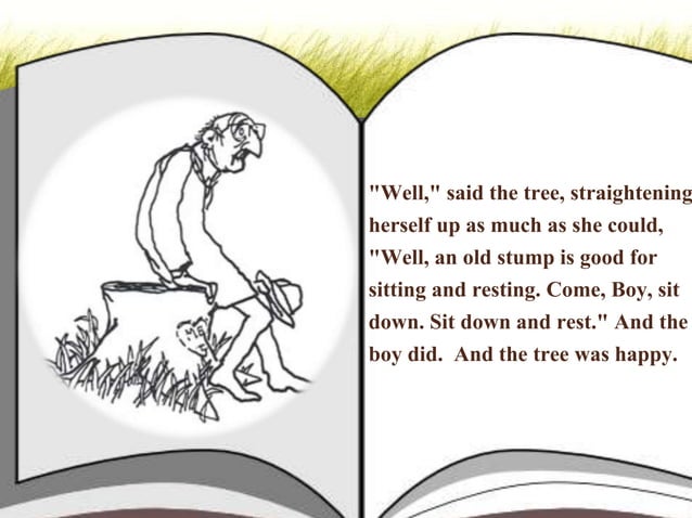 Short story giving tree