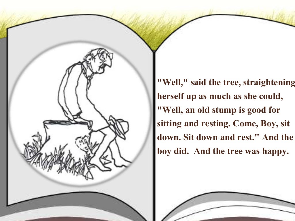 Short story giving tree