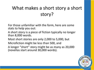 Short story and sensory details