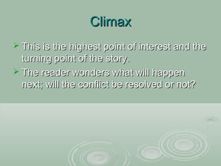 Short Story Elements