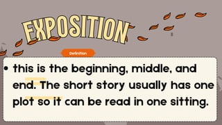 Short Story Elements Educational Presentation in Brown, Orange, and ...
