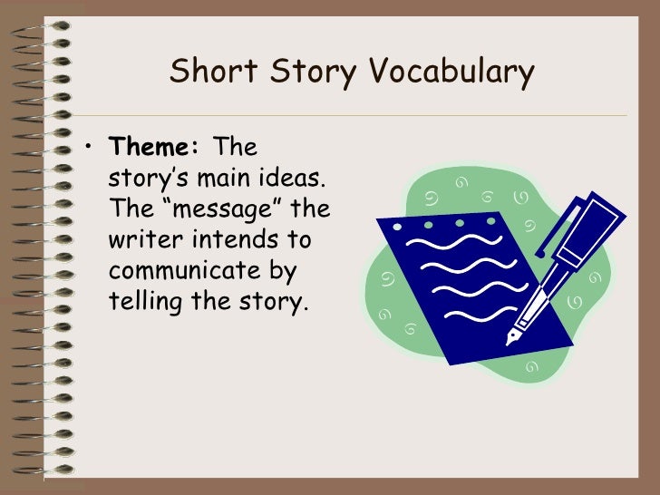 theme of a story ppt