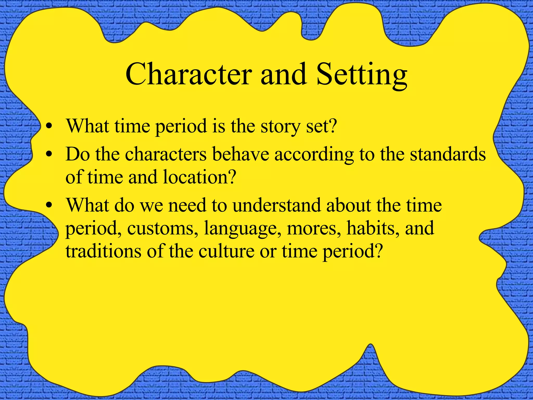 Analysis Of Short Stories Questions to AnalyzeShort Stories | PPT | Free Download