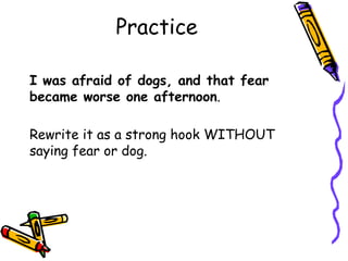 short story writing powerpoint presentation | PPTX