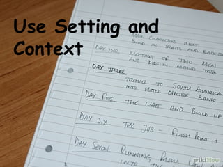 short story writing powerpoint presentation | PPTX