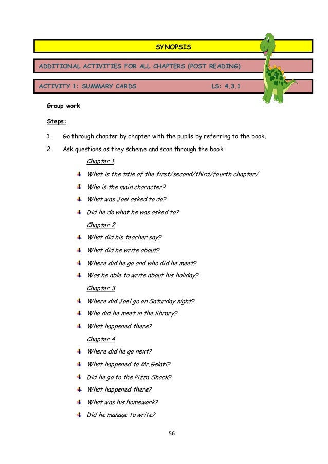 KSSR Year 5 Short Story PDF