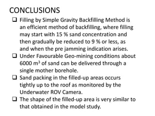 Blind Backfilling of Goaf and Coal Extraction below Built-up Areas ...
