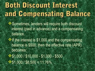 Short term finance | PPT