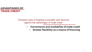 Short Term Financing