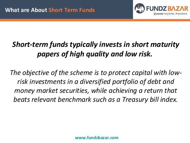 short term fund meaning