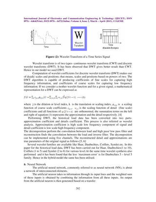Short term load forecasting using hybrid neuro wavelet model | PDF