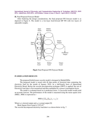 Short term load forecasting using hybrid neuro wavelet model | PDF