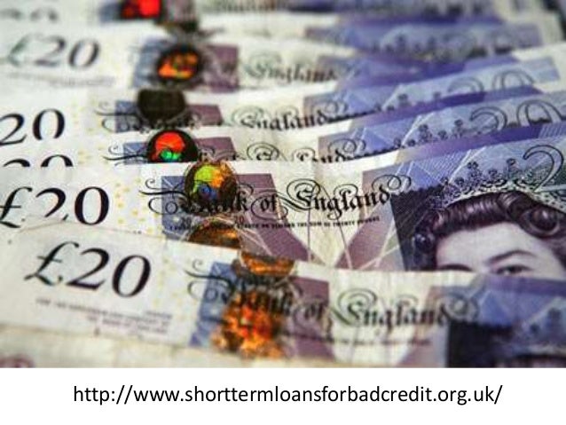 Short Term Loans for Bad Credit