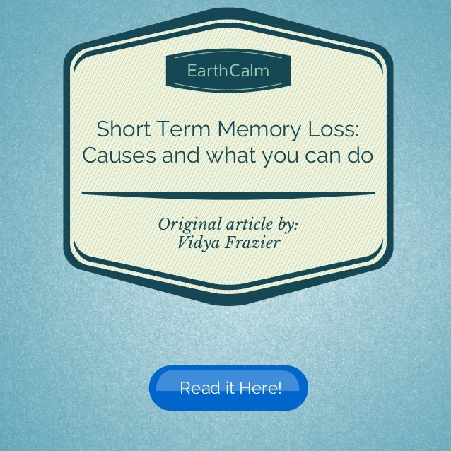 short term memory loss research paper