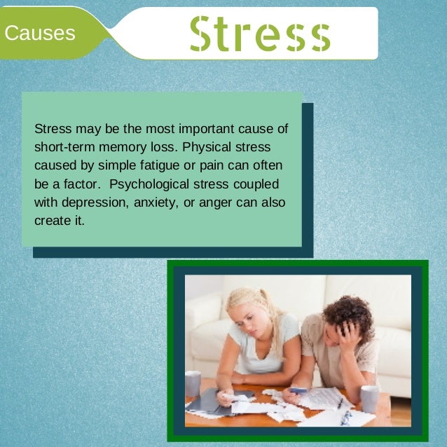 short term memory loss