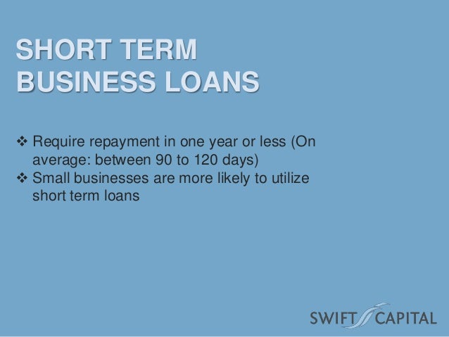 sort term loans