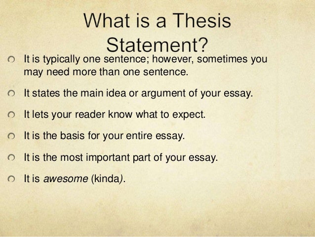 short thesis examples