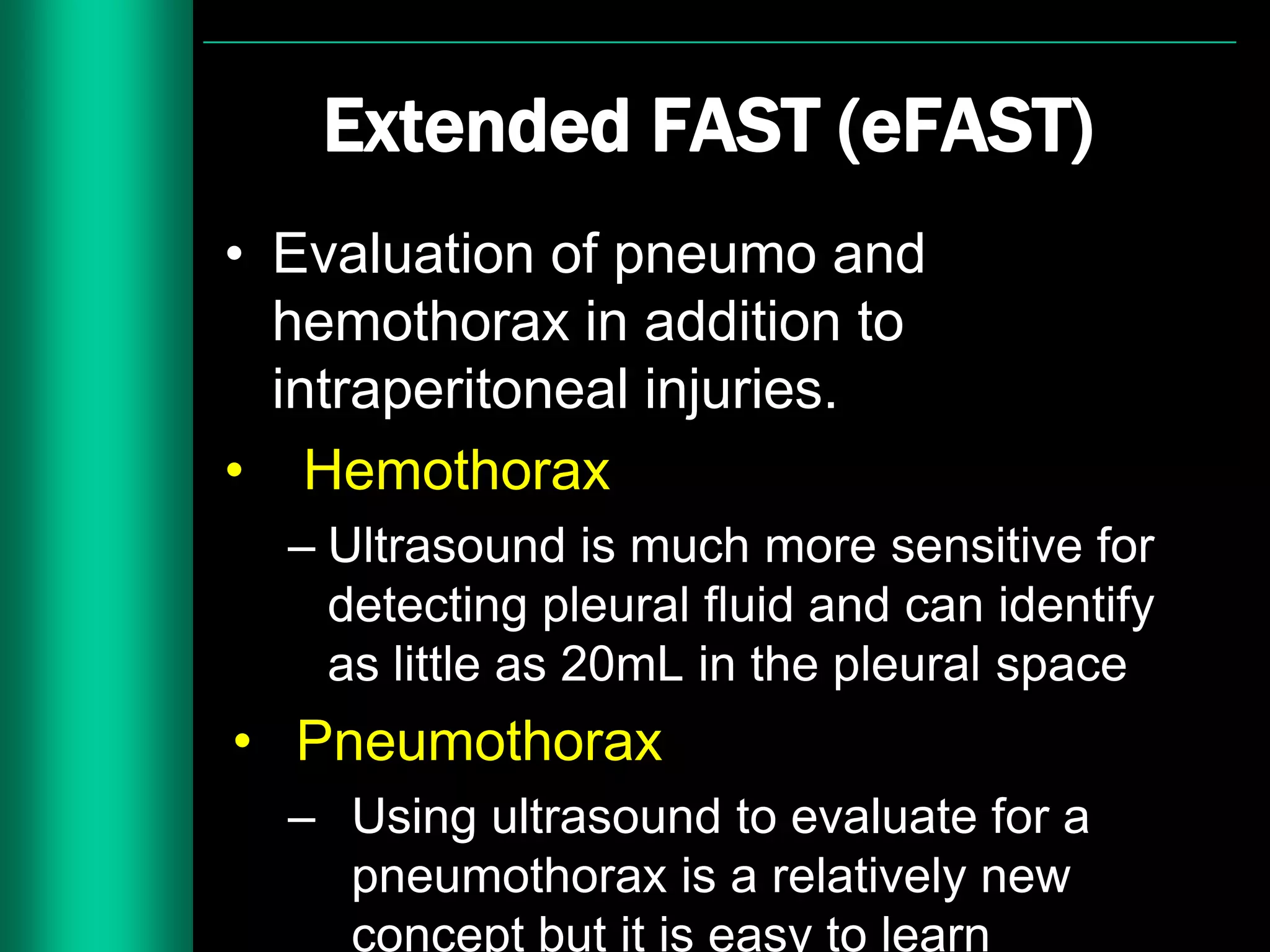 Imaging in abdominal trauma | PPTX
