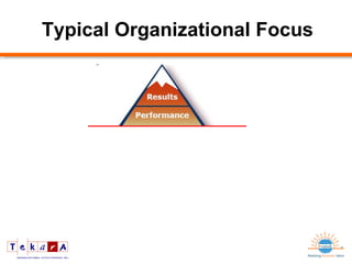 Typical Organizational Focus 
