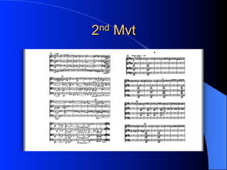 2nd Mvt
 