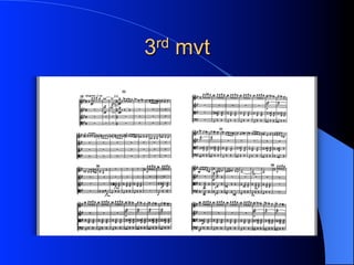3rd mvt
 