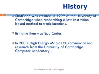 Shotcode | PPT | Web Development | Internet