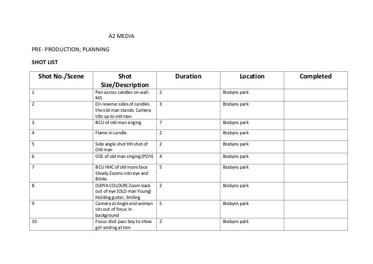 photography list template list template photography list template list template