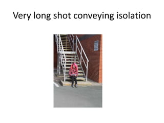 Very long shot conveying isolation

 