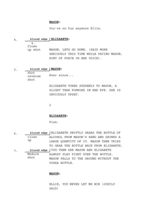 Shooting Script | PDF