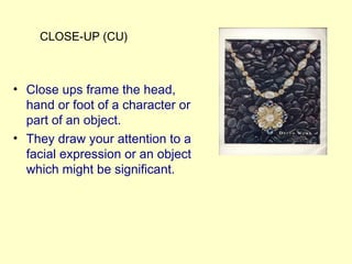 Shot Types/ Framing of Shots | PPT