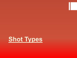 Shot Types
 