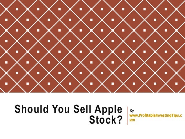 should i sell apple stock