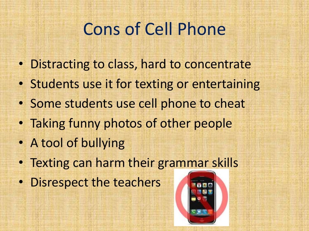 Should Cell Phones Be Banned In School