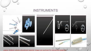 INSTRUMENTS
source- Arthrex website educational material; images are used just for educational purposes
 