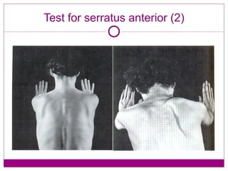 Test for serratus anterior (2) 