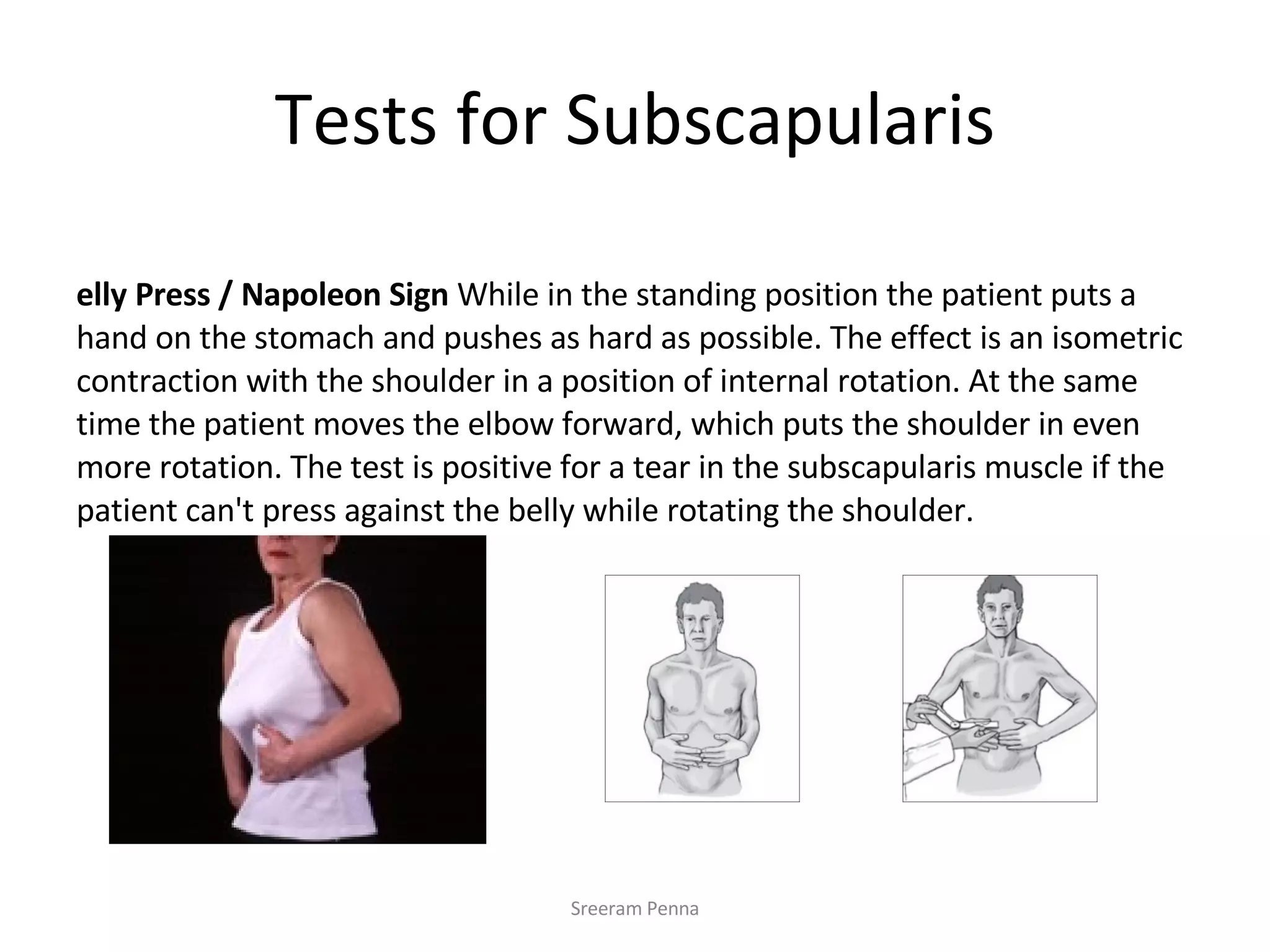 Shoulder Examination | PPT