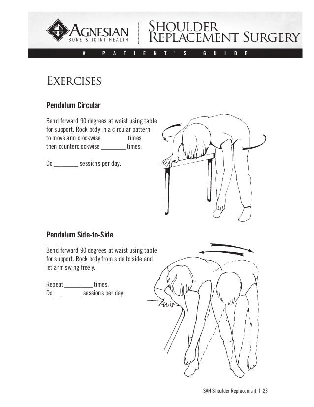 A Patient's Guide to Shoulder Surgery St. Agnes Hospital