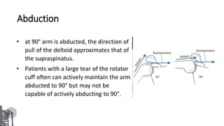 Shoulder bio-mechanics | PPTX