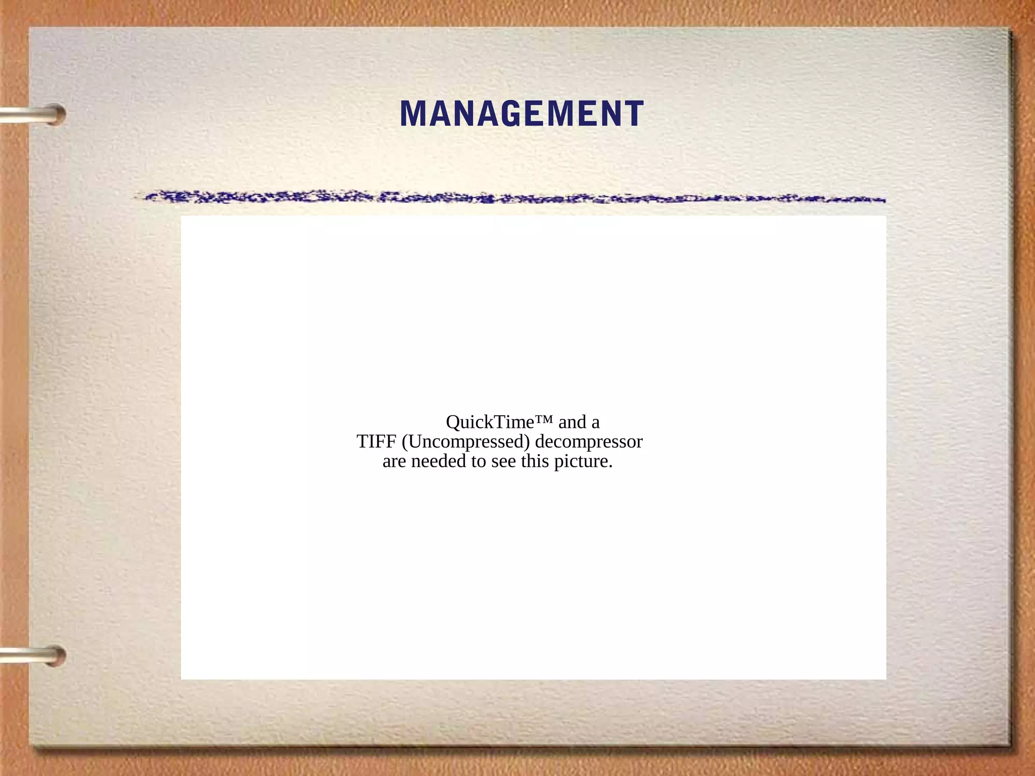 MANAGEMENT
QuickTime™ and a
TIFF (Uncompressed) decompressor
are needed to see this picture.
 