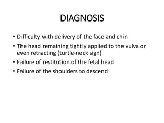 Shoulder Dystocia | PPTX