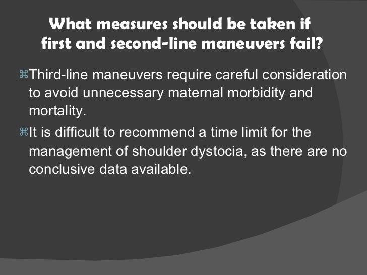 How to prevent shoulder dystocia picture