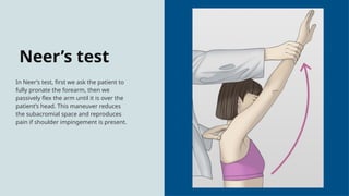 Comprehensive Shoulder Examination: Anatomy, Biomechanics, and Clinical ...